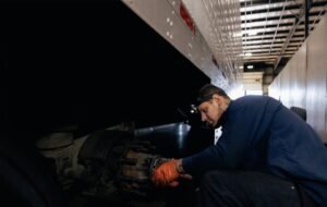 truck repair in the service