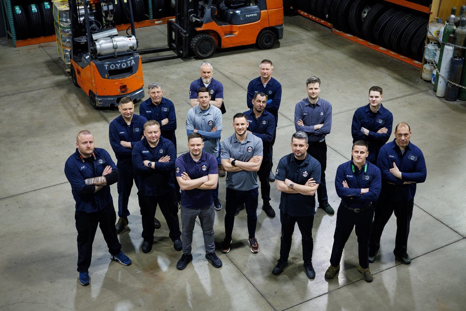 Expert fleet truck repair team